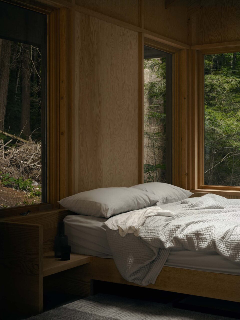 Smoke lake cabin