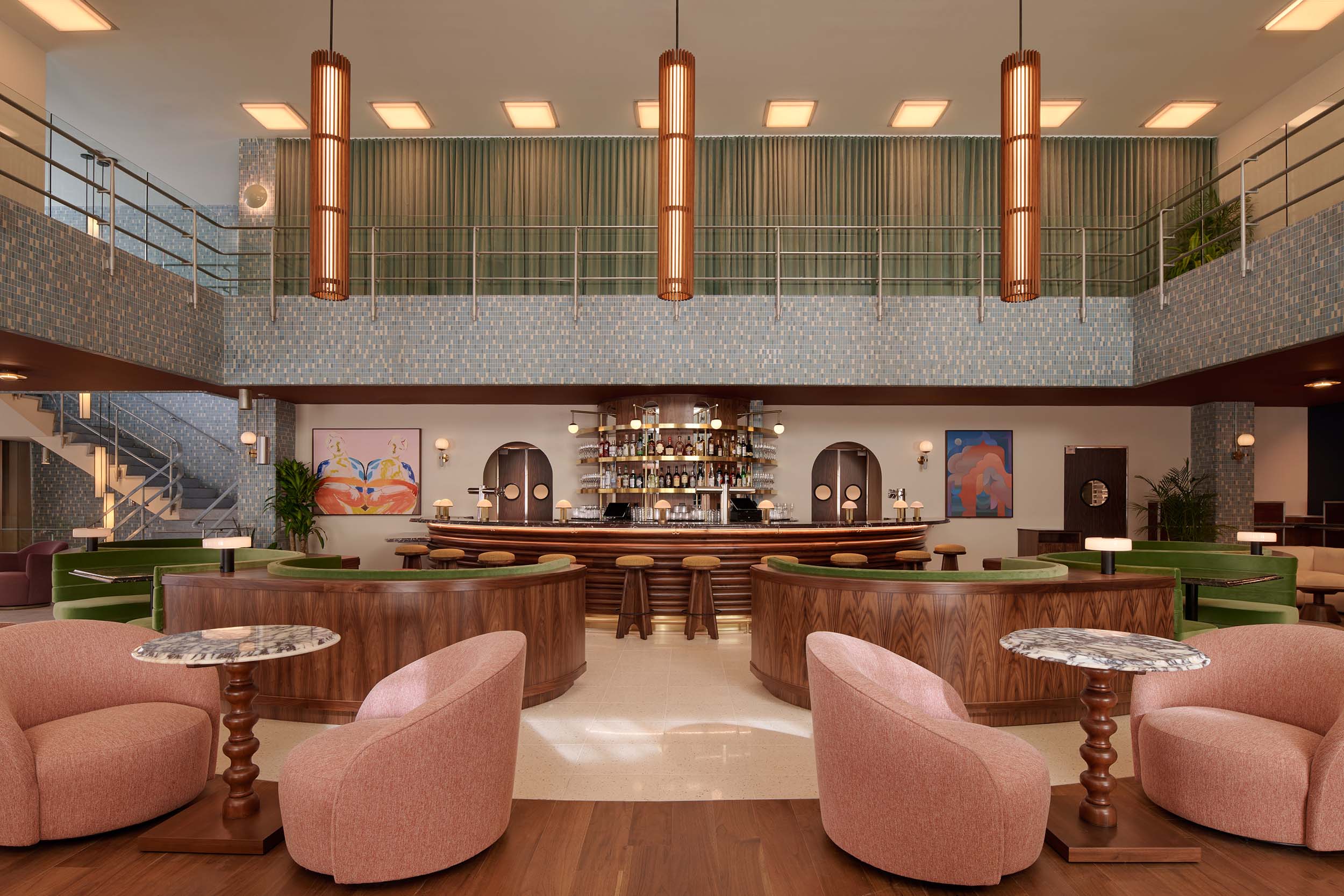 aamp studio design lobby bar