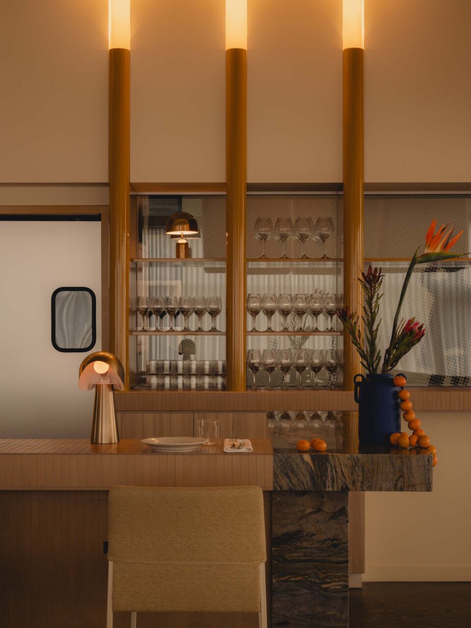 hooded light fixture