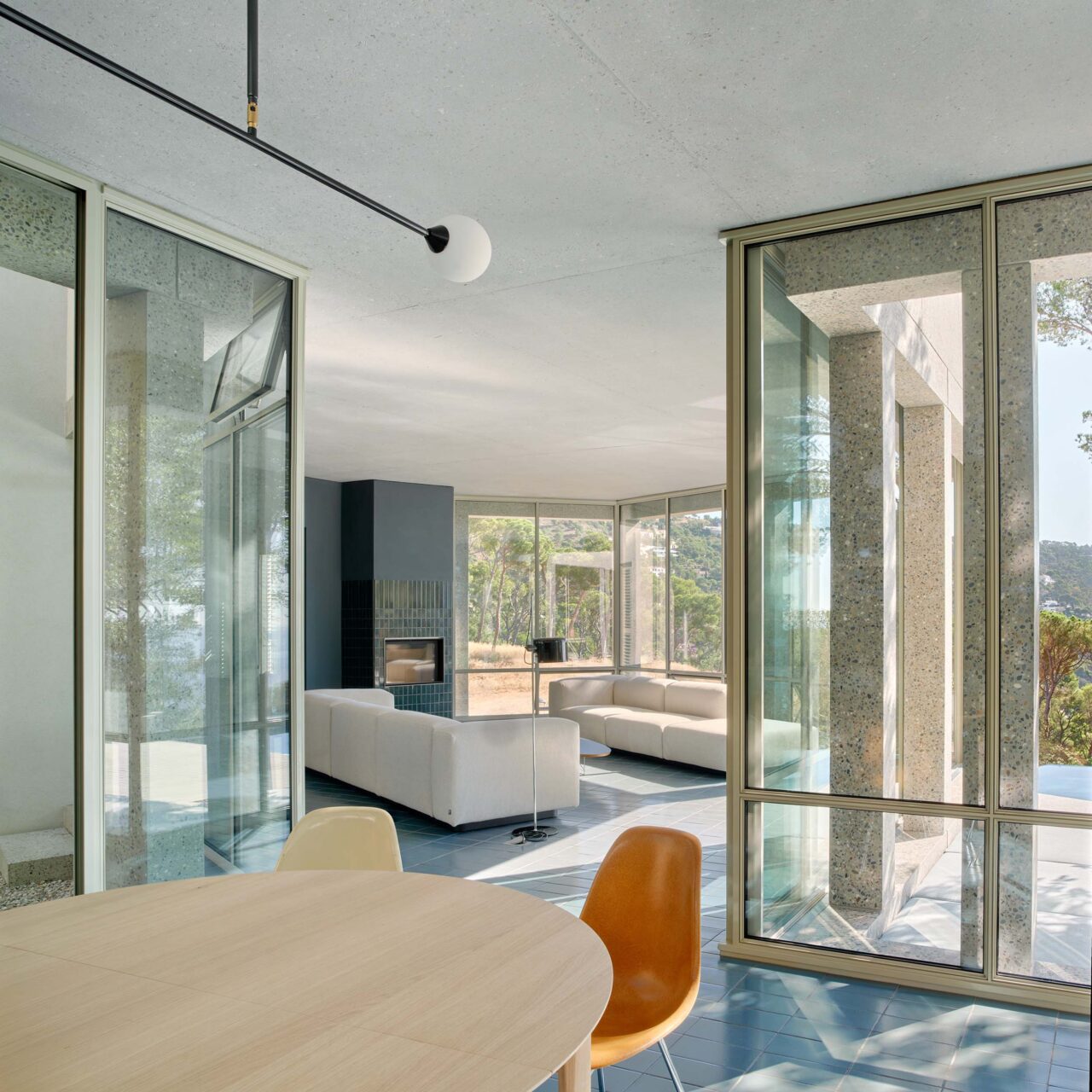living room designed by monica rivera