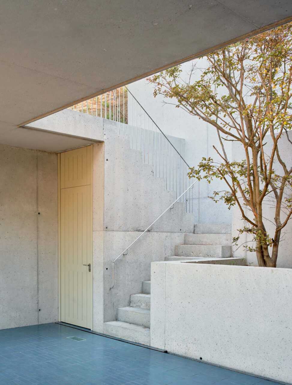 stairs on exterior of home