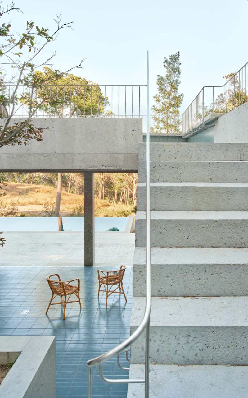 outdoor of casa blava home