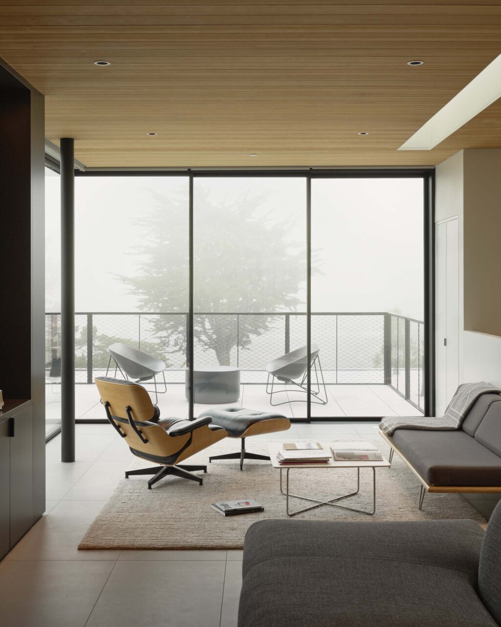 family room on fourth floor