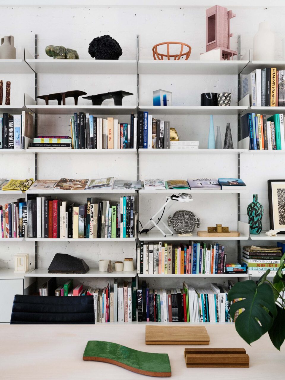 bookshelves
