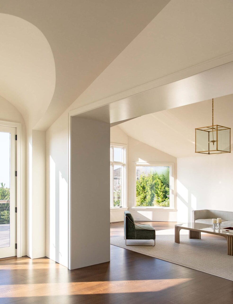 vaulted ceilings