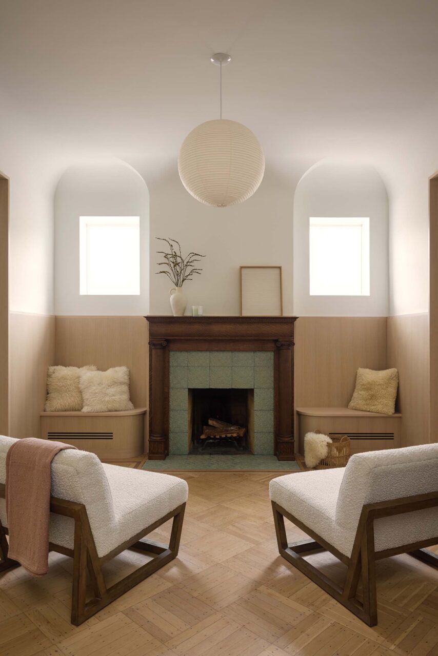 abruzzo bodziak architects restore fireplace