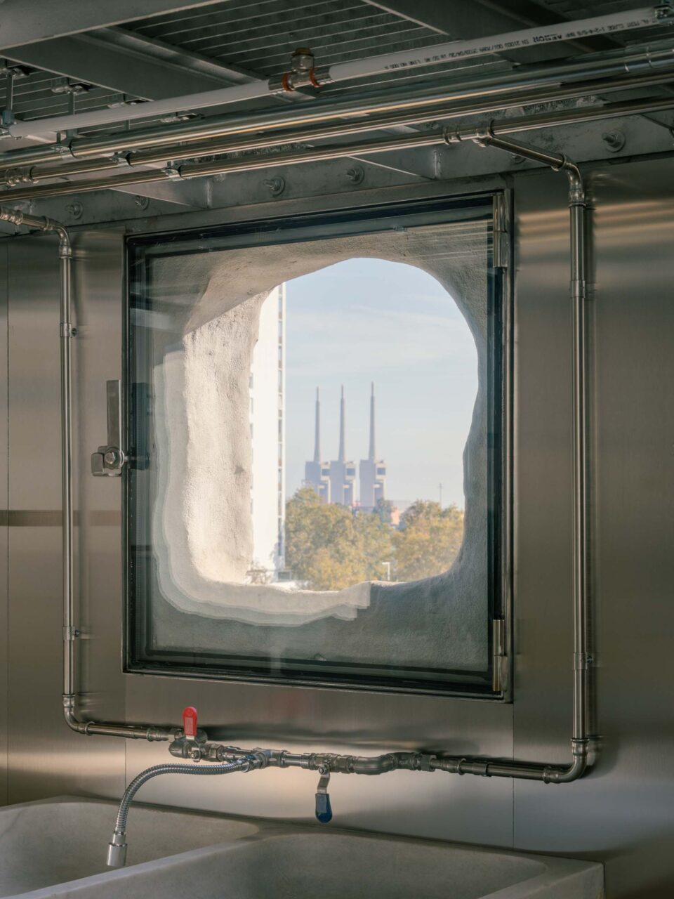 window above sink