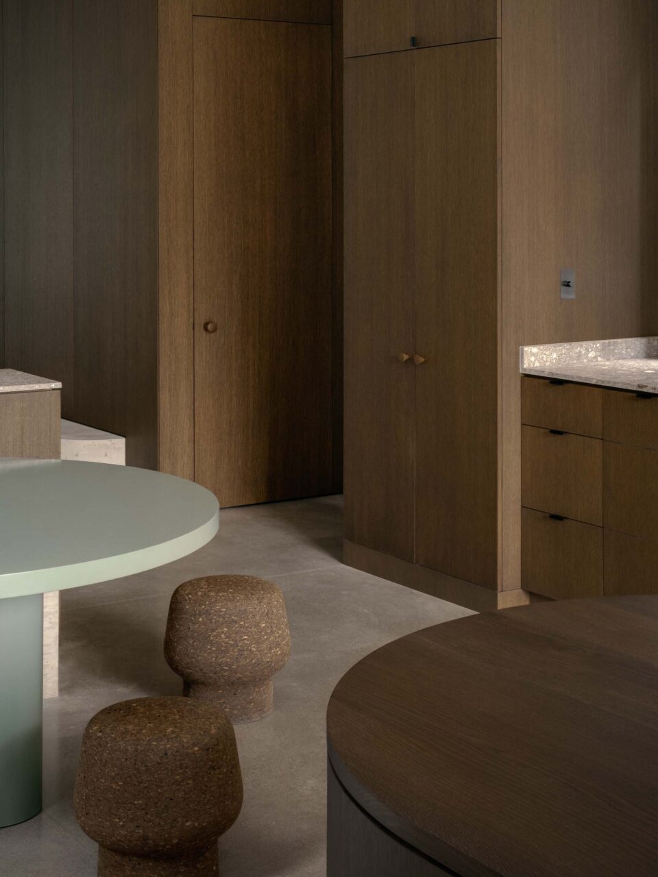 millwork in kitchen