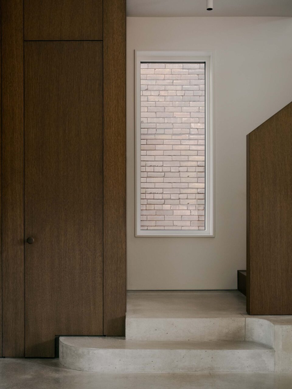 coat door and stair