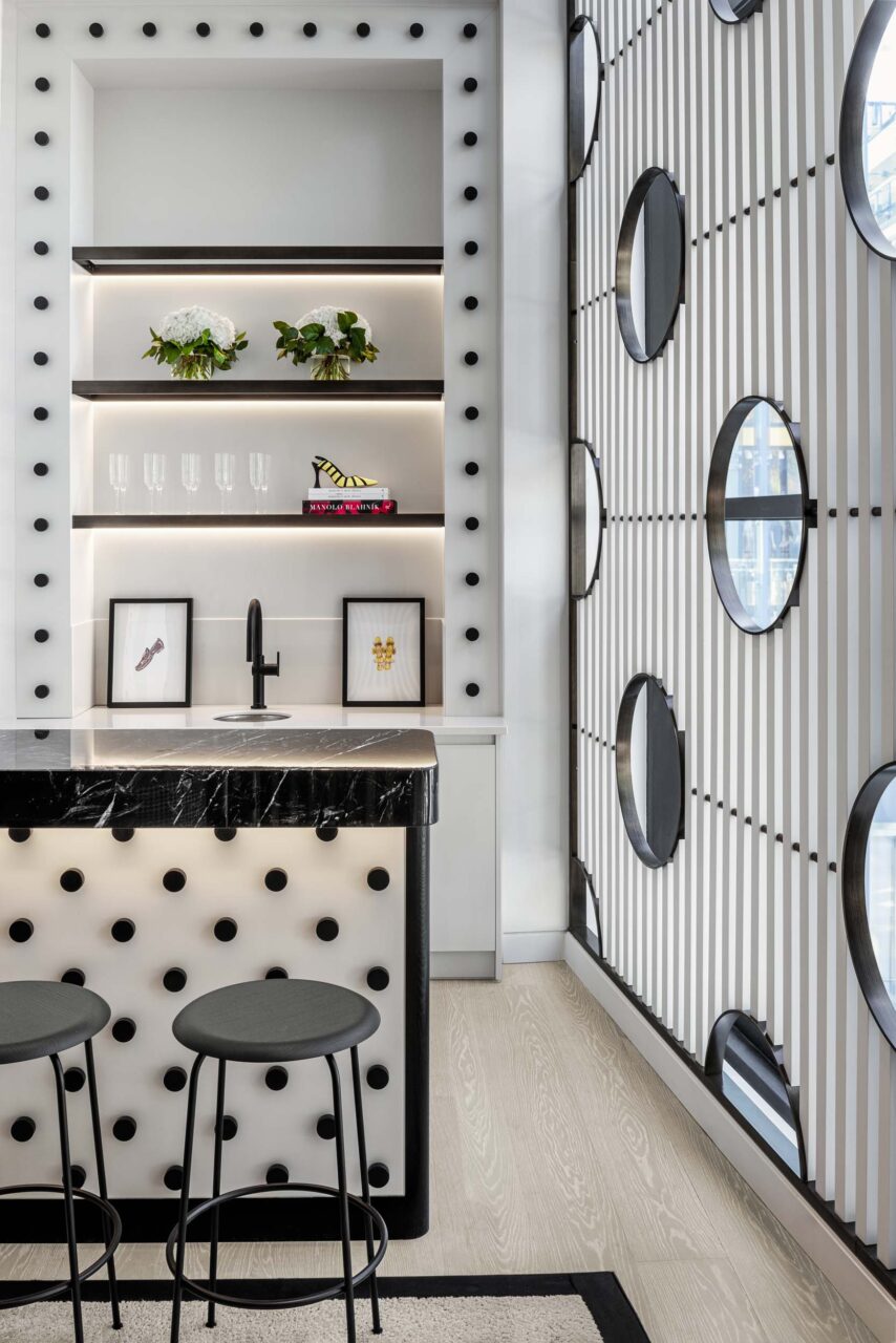 portholes on wall