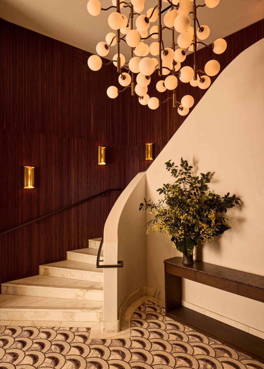 lobby of moss