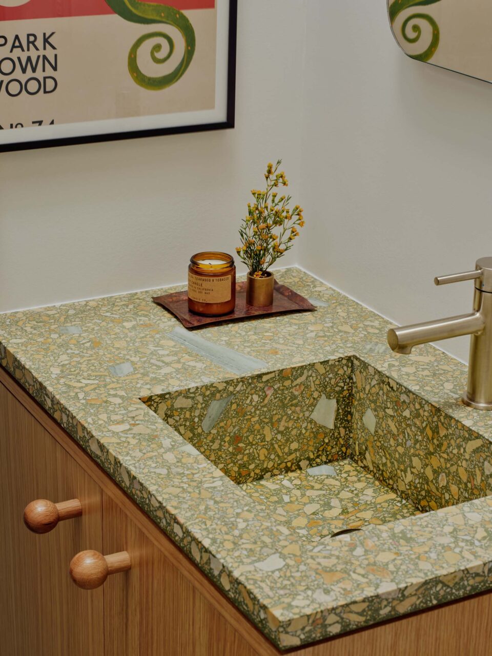 terazzo sink