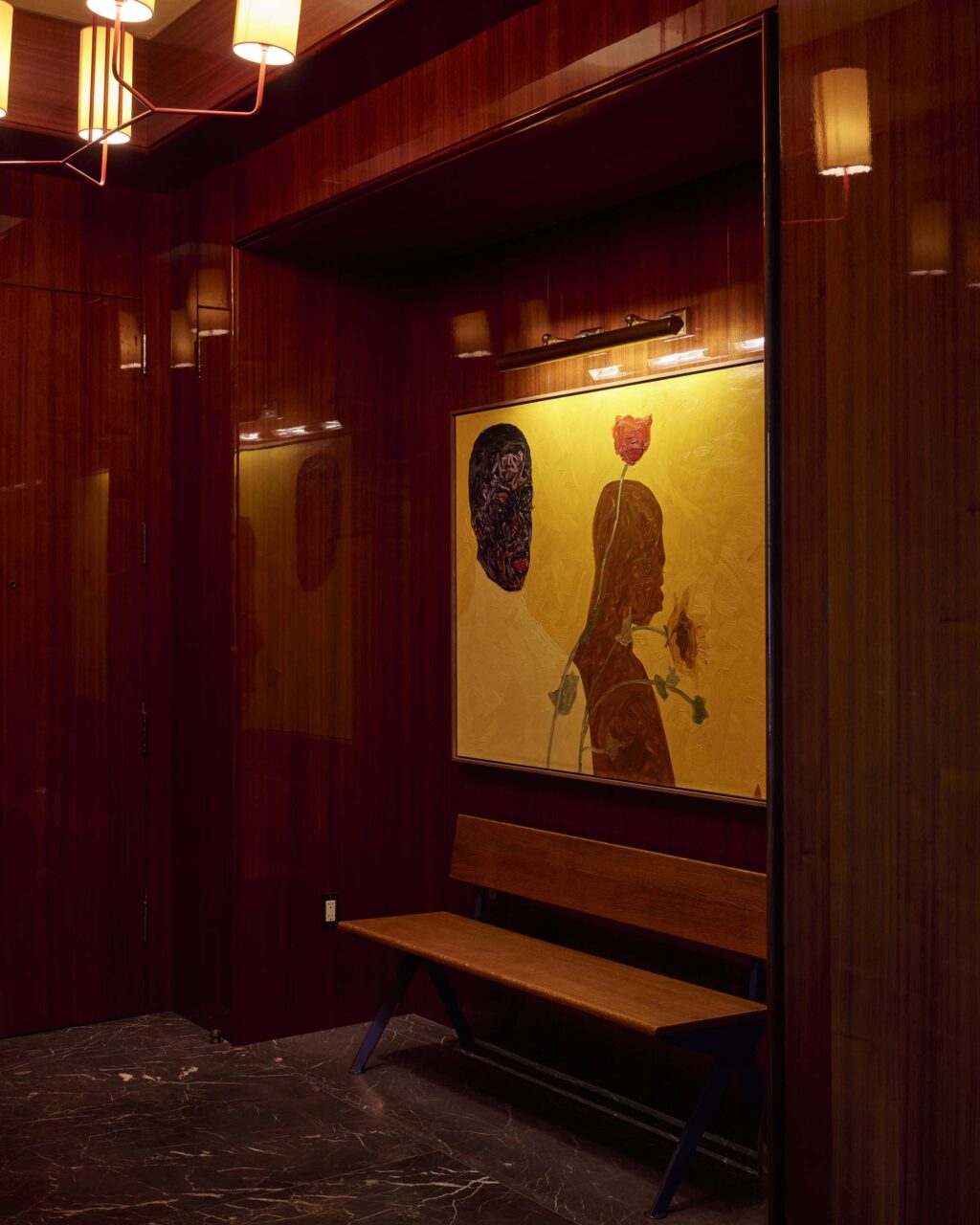 artwork in apartment