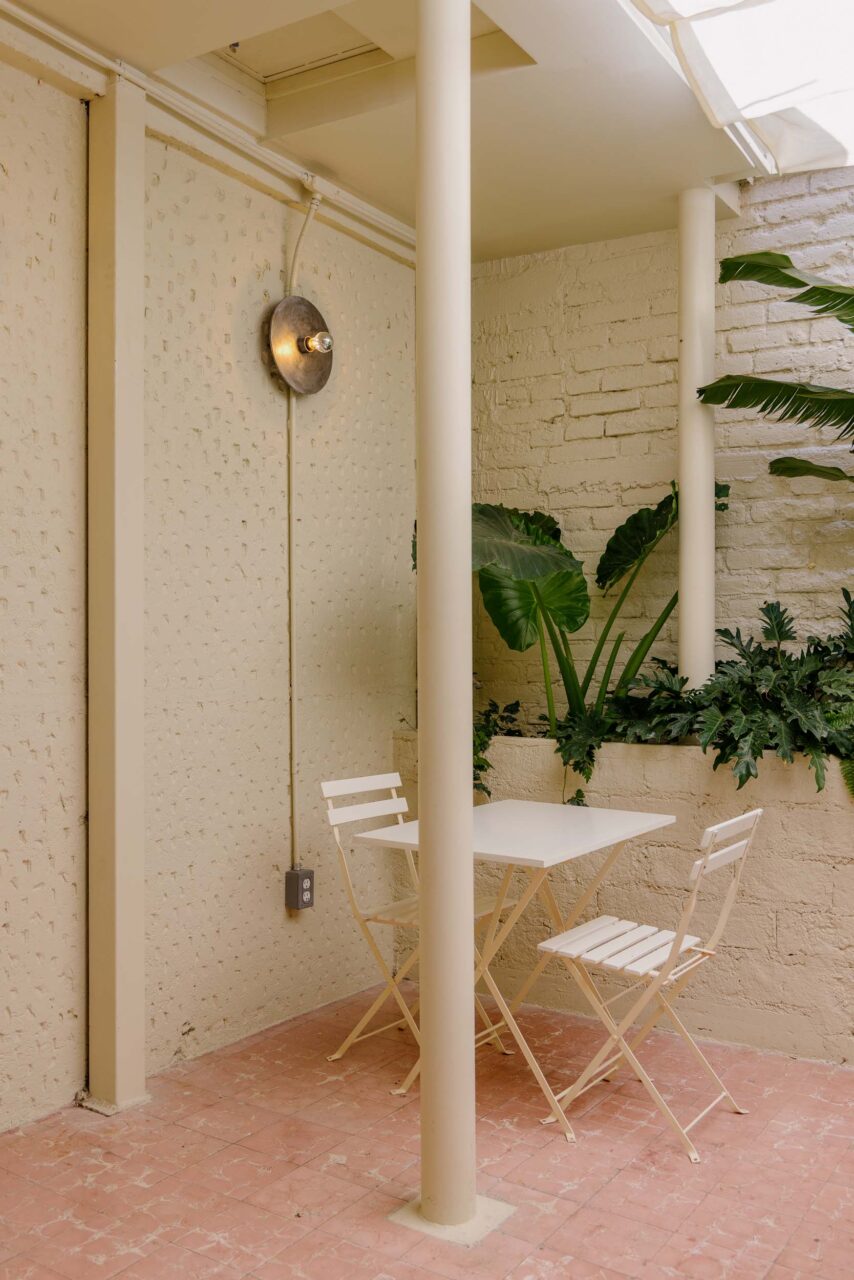 columns in patio
