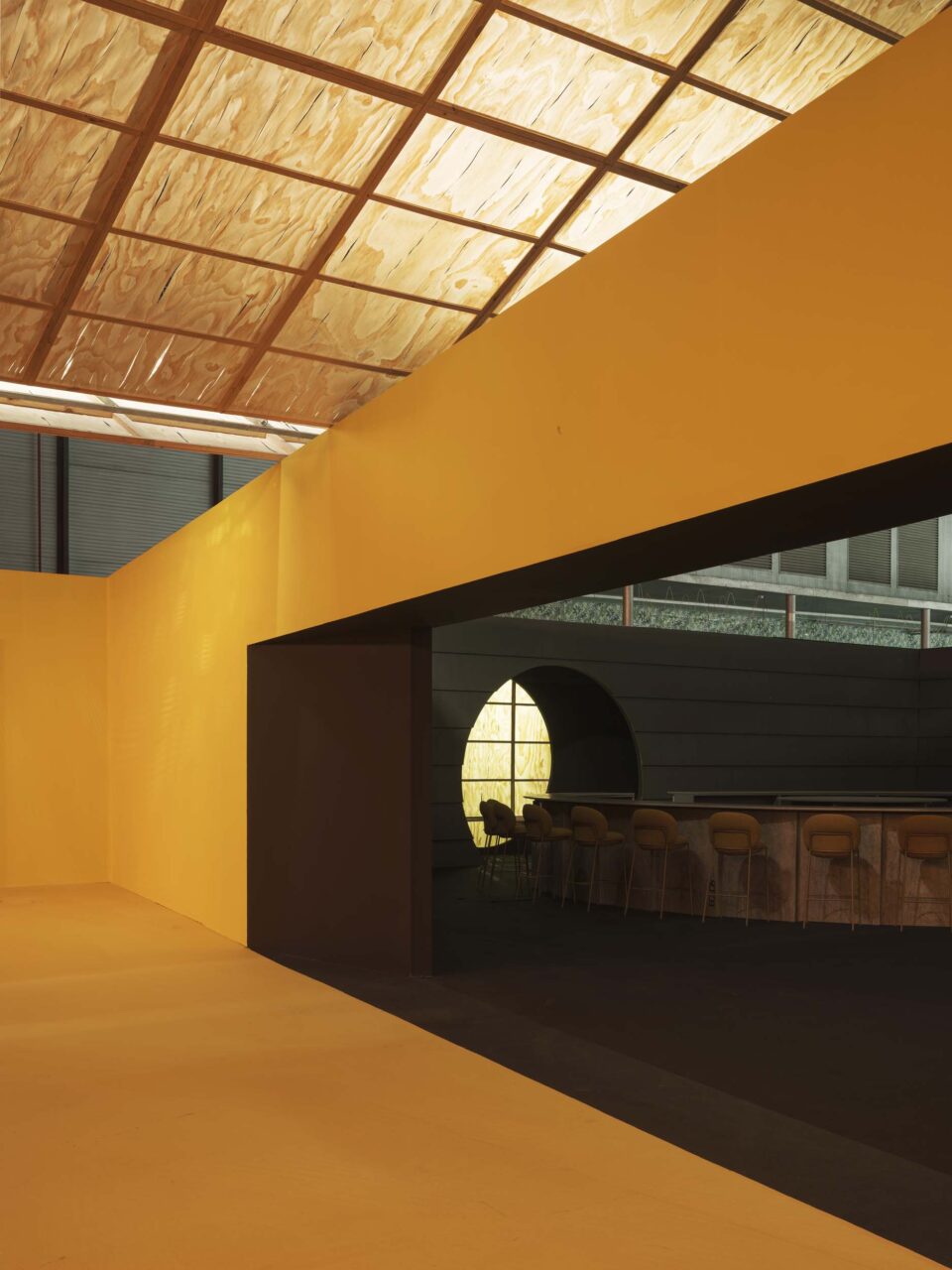 orange walls