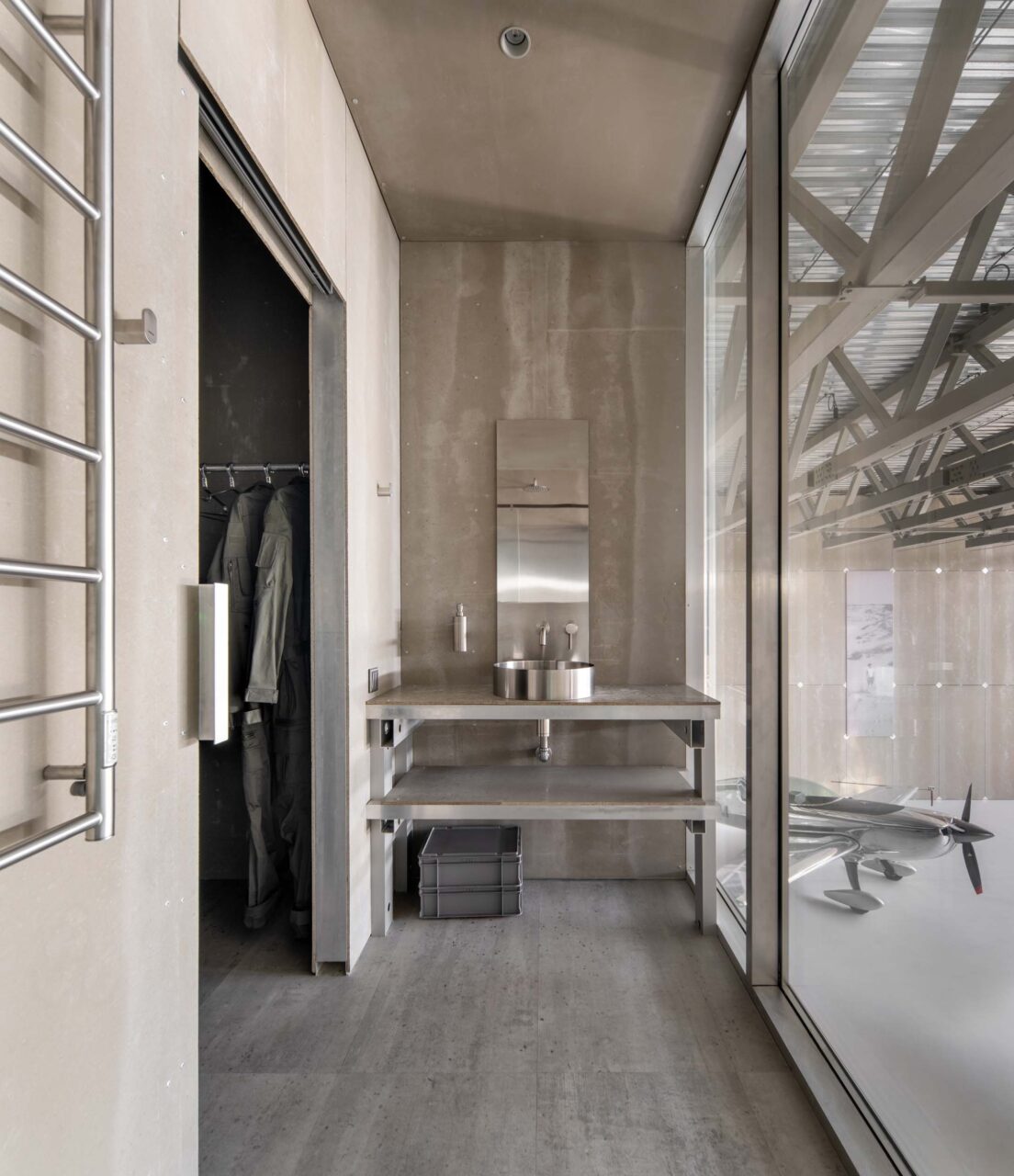 shower area