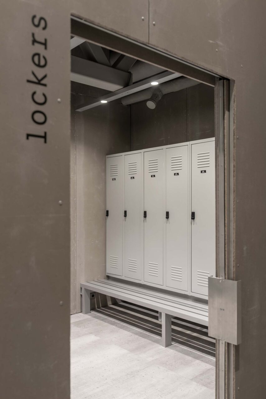 locker rooms