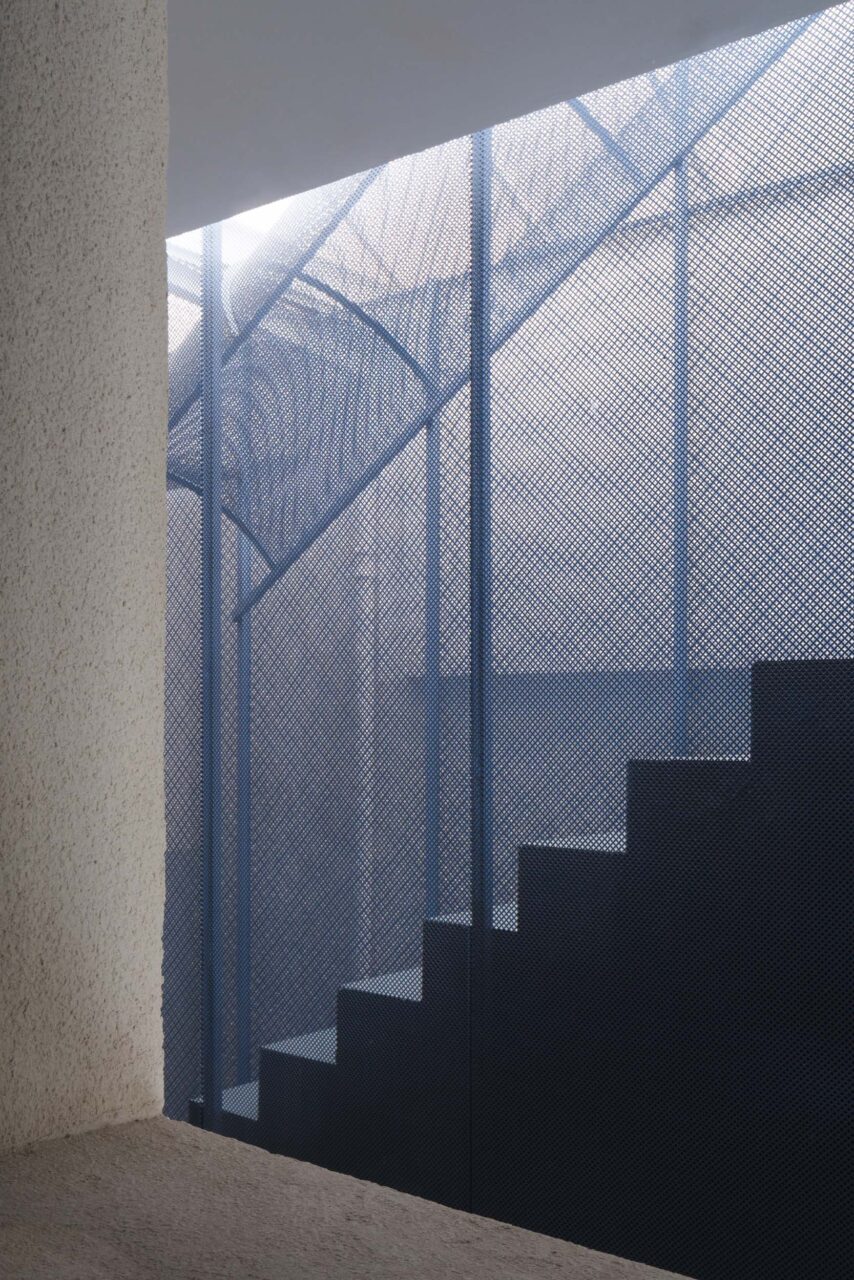 staircase in metal