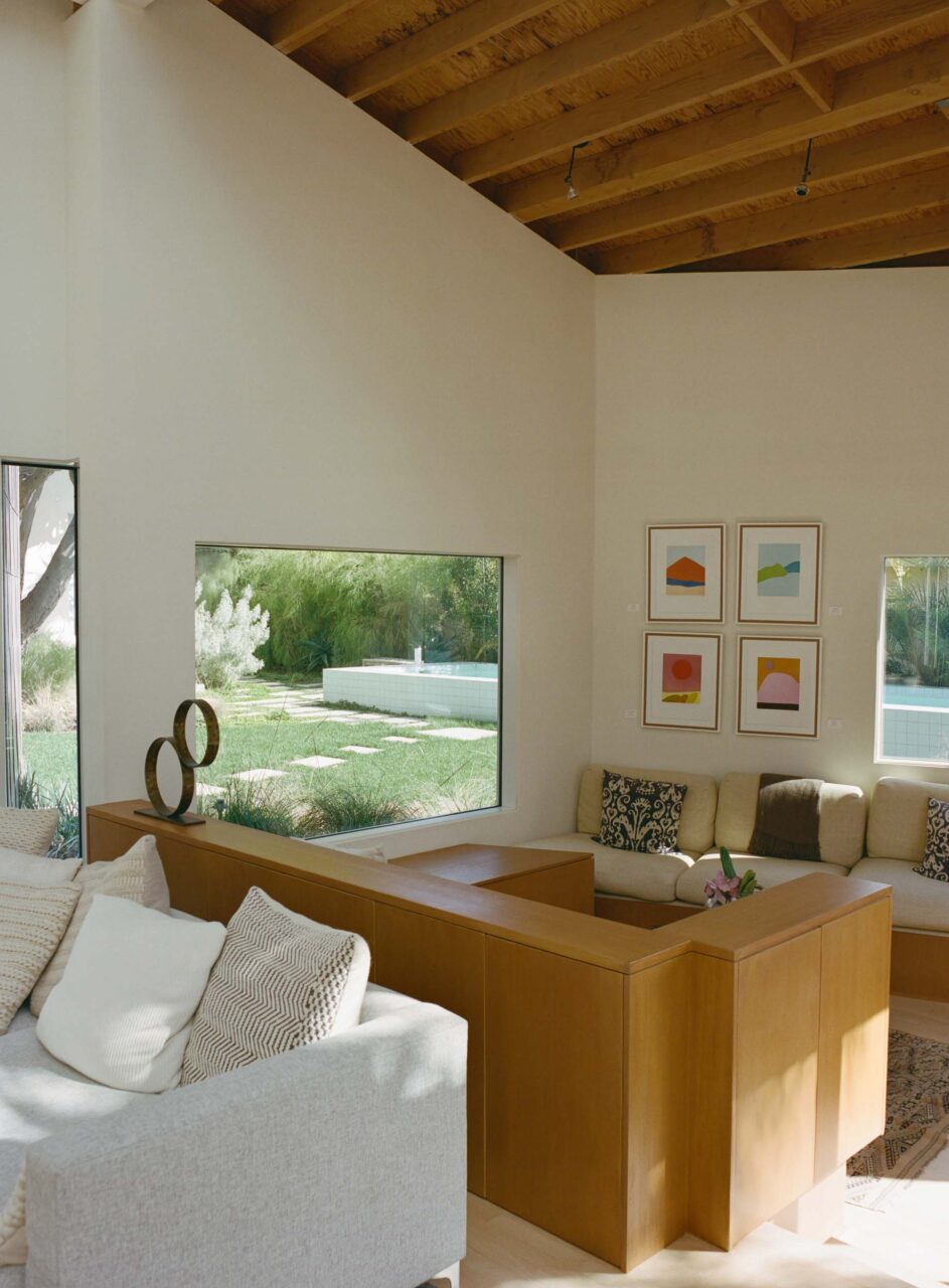 interior of home of thomas safran