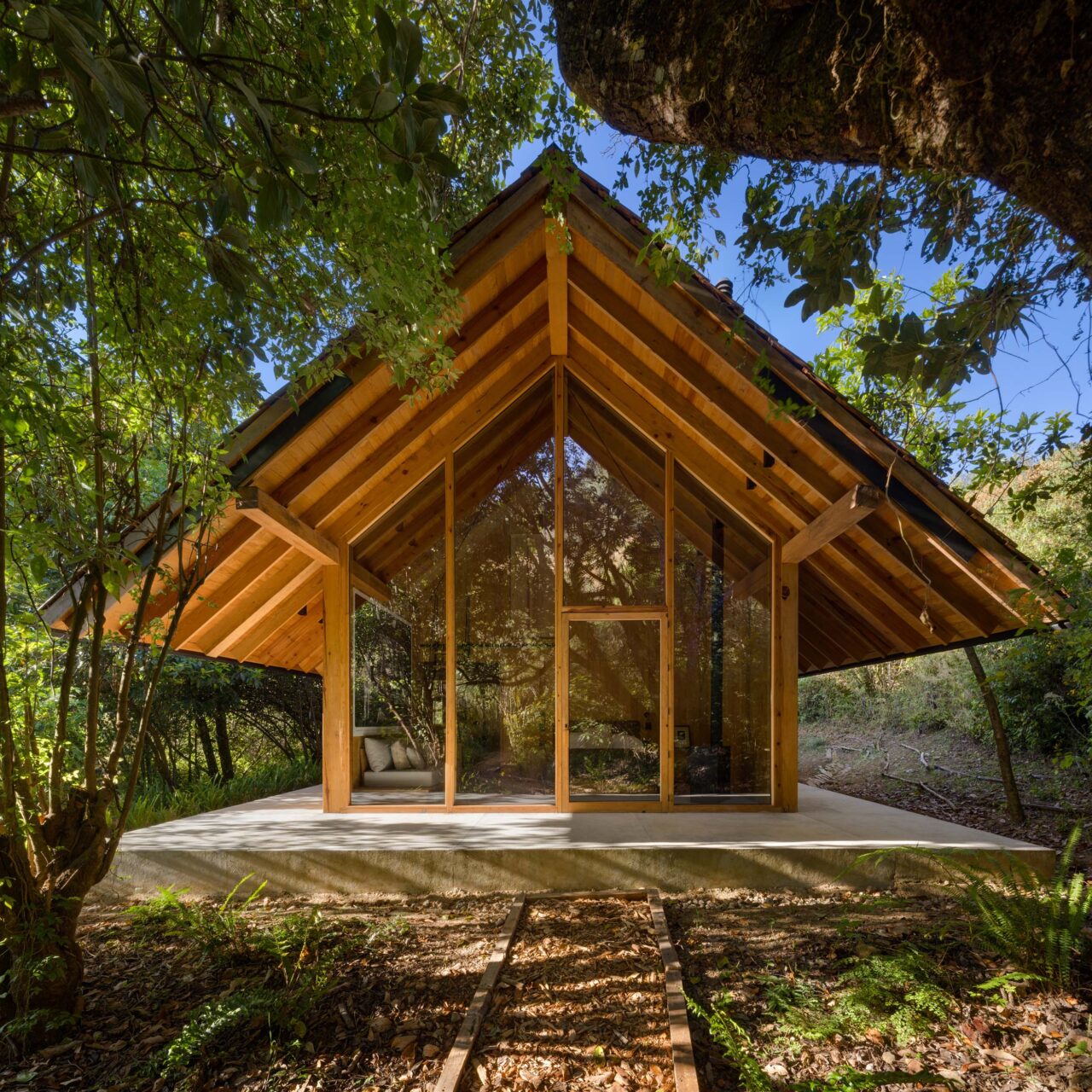 pitched roof