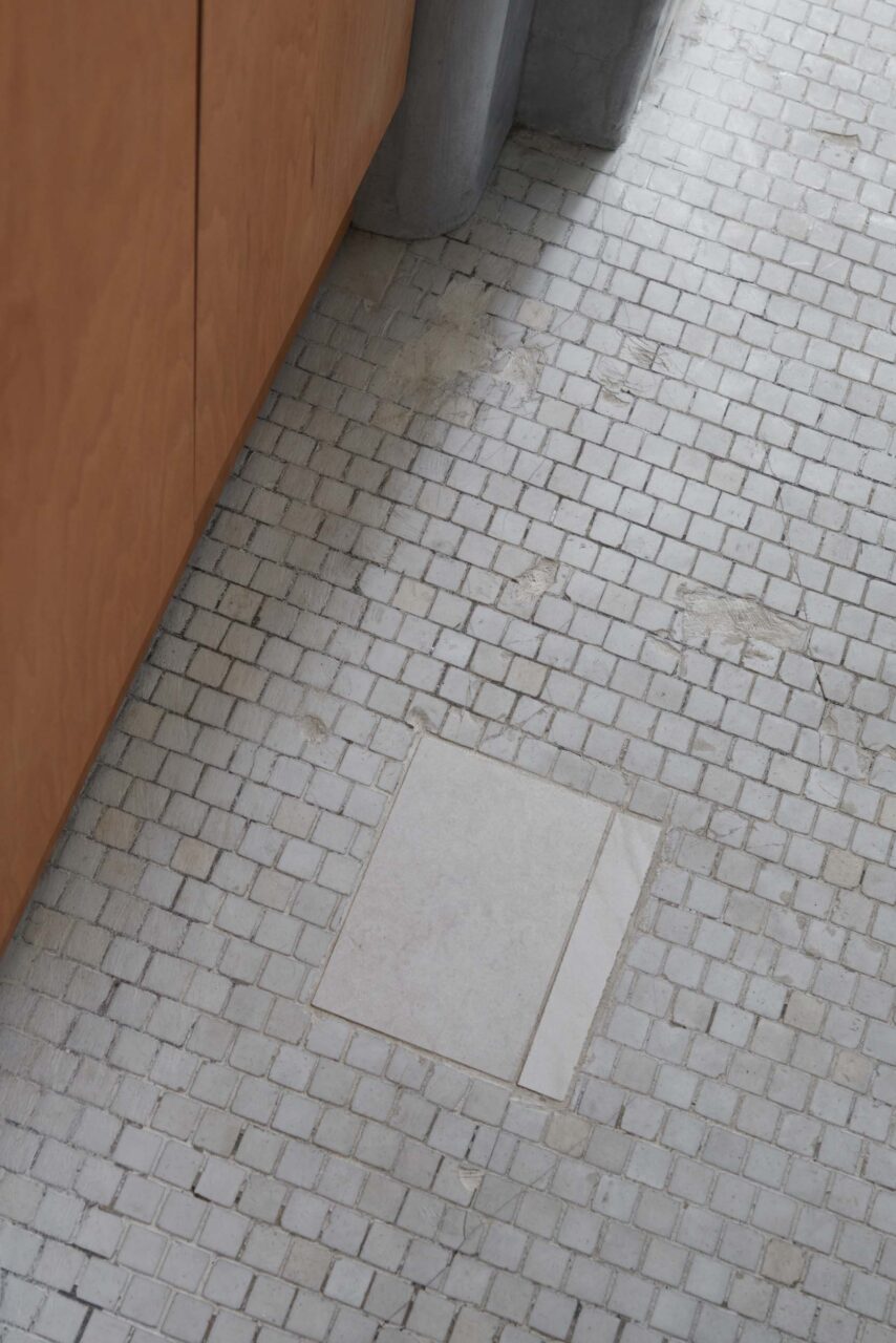 mosaic tile floor