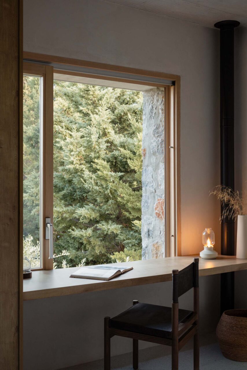 desk and window